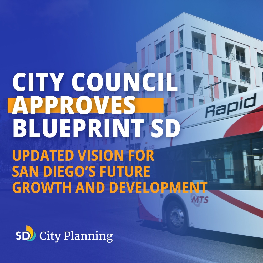 Blueprint SD Passed at City Council