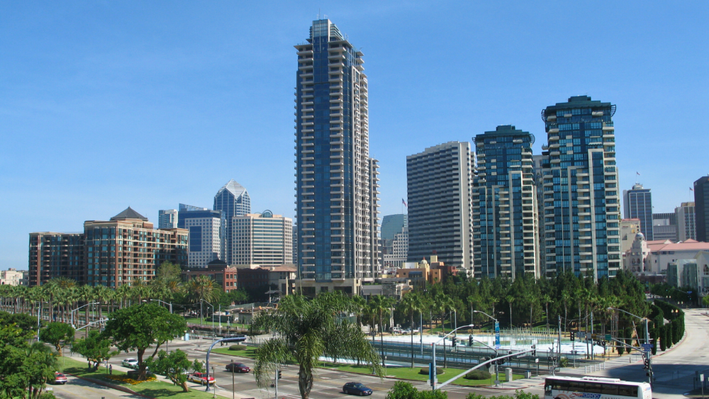 downtown san diego skyline