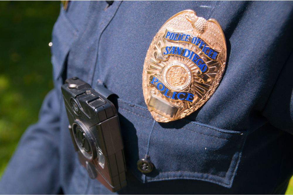 Police officer's badge