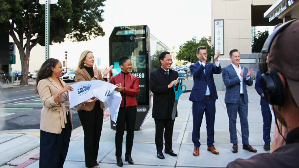 kiosk unveiling