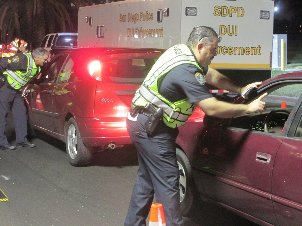 SDPD DUI checkpoint