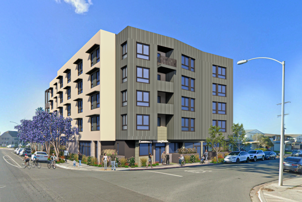 Serra Mesa Housing Rendering