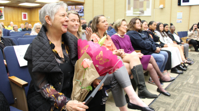 women at city hall