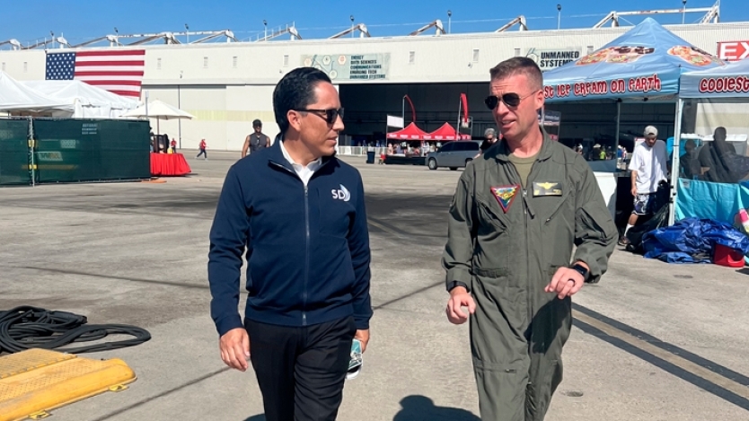 Miramar Air Show and Mayor Todd Gloria 2023