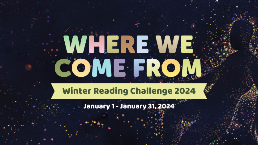 Where we come from: winter reading challenge 2024