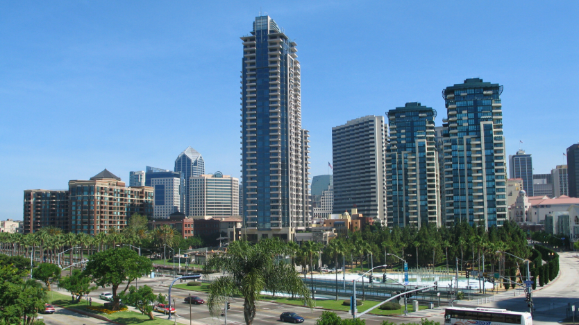 downtown san diego skyline