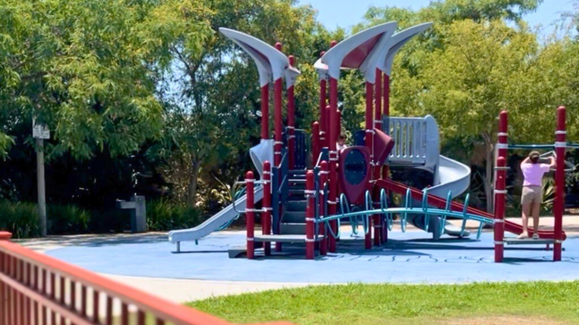 picture of park with playground