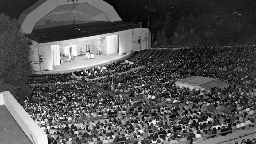 old photo of starlight bowl 