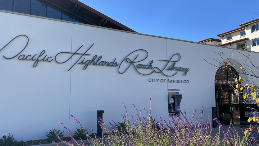 Pacific Highlands Ranch Library exterior