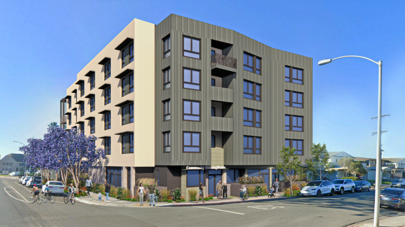 Serra Mesa Housing Rendering