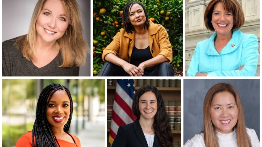 Group of women profiles 